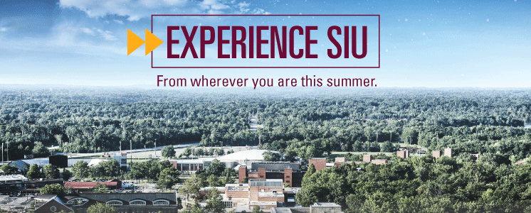 Experience SIU - From wherever you are this summer
