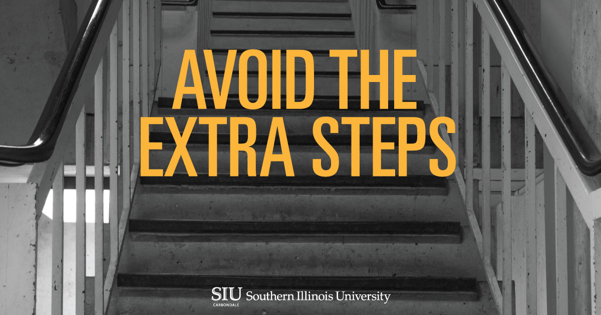 Avoid the Extra Steps